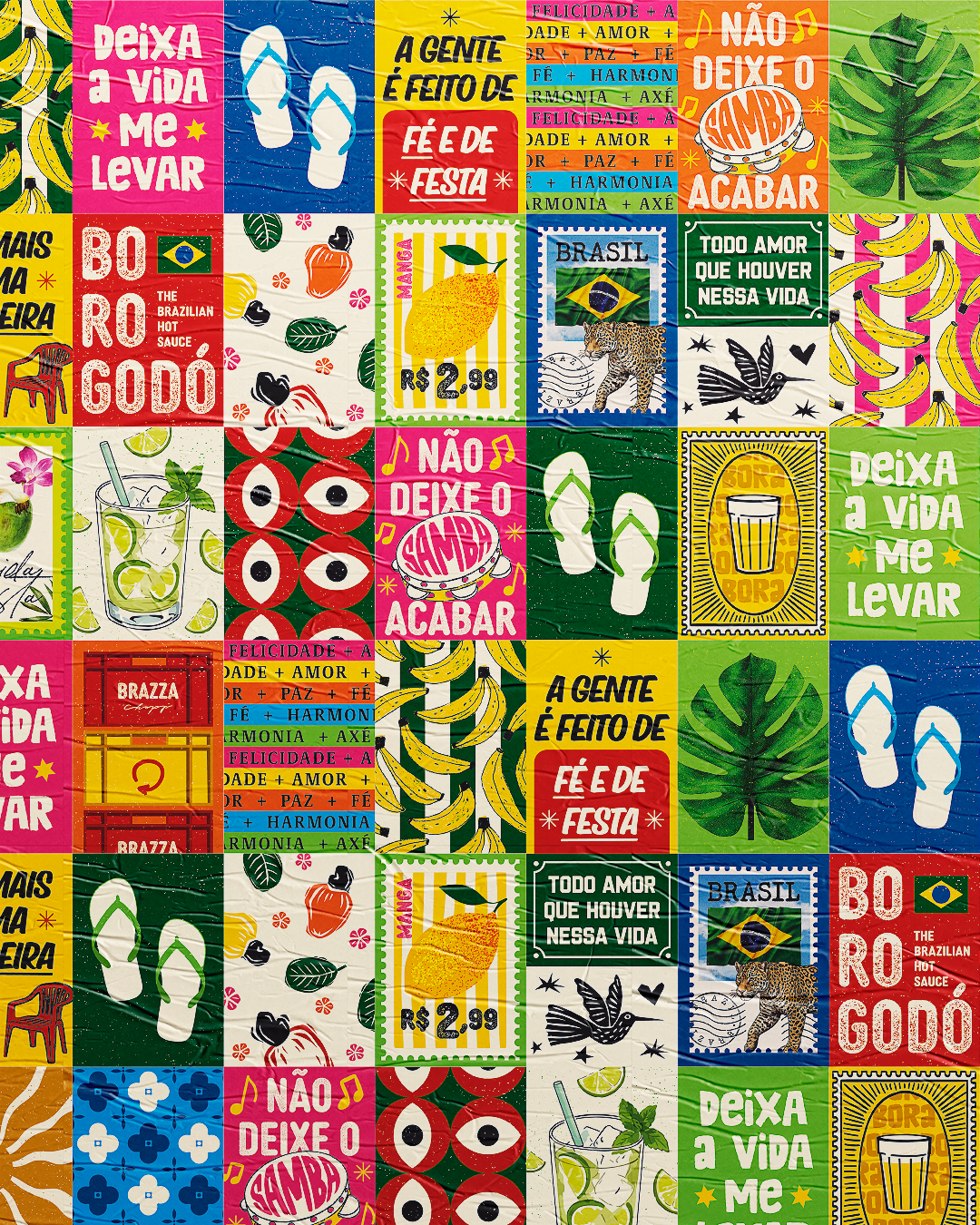 Mockup 01 - Posteres colados